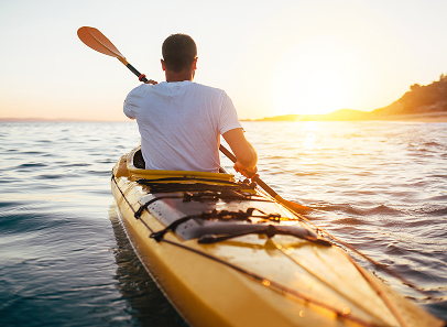 Sunny Kayaking